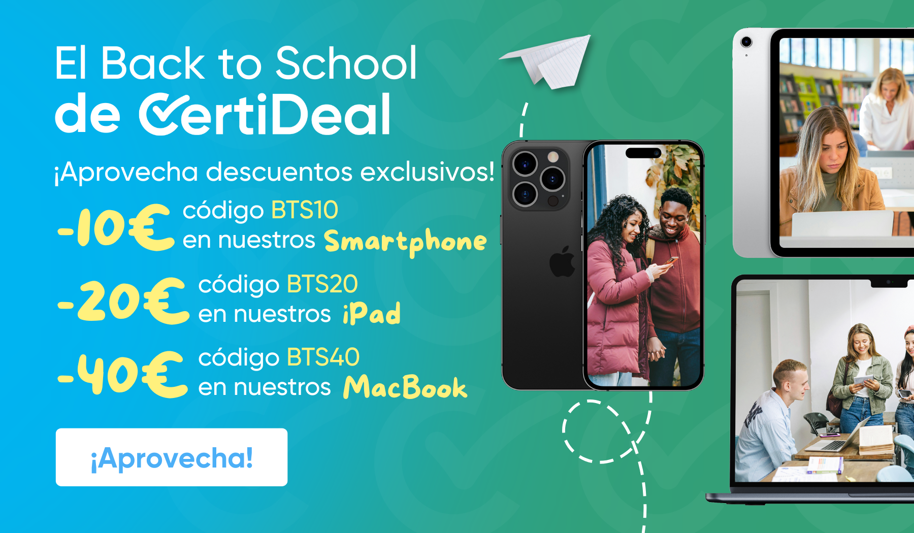 Operación Back to School CertiDeal